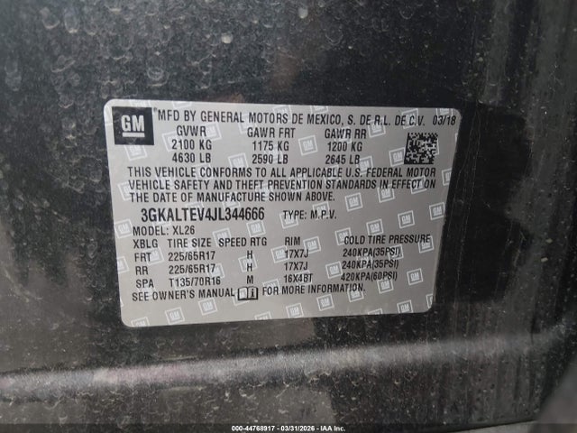 2018 GMC TERRAIN 3GKALTEV4JL344666 Photo 8