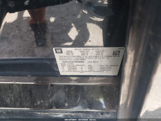 2015 GMC YUKON XL 1500 1GKS2JKJ6FR638969 Photo 8