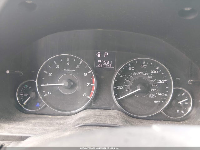 2012 Subaru Outback 2.5i Premium მანქანა იყიდება აუქციონზე, vin: 4S4BRCCC1C3257172, აუქციონის ნომერი: 44769008