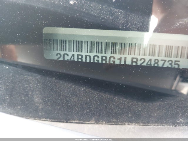 Aukcja sprzedaży 2020 Dodge Grand Caravan Se, vin: 2C4RDGBG1LR248735, numer aukcji: 44769211