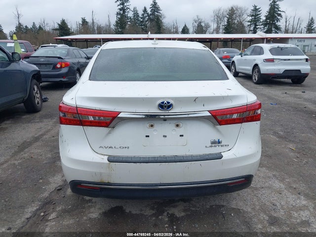 4T1BD1EB3JU063371 Toyota Avalon Hybrid Limited