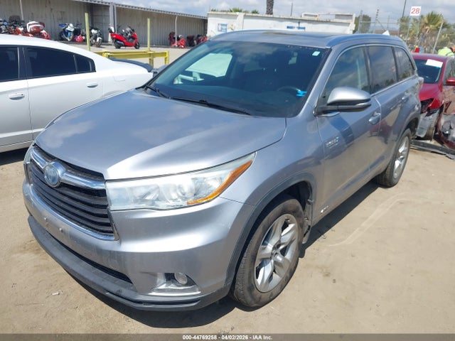 5TDDCRFH1GS020601 Toyota Highlander Hybrid Limited Platinum V6