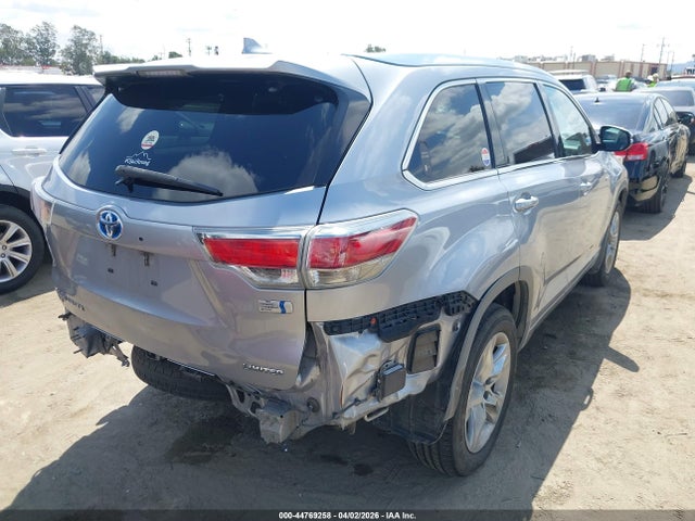 5TDDCRFH1GS020601 Toyota Highlander Hybrid Limited Platinum V6
