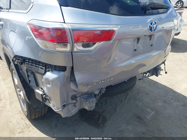 5TDDCRFH1GS020601 Toyota Highlander Hybrid Limited Platinum V6