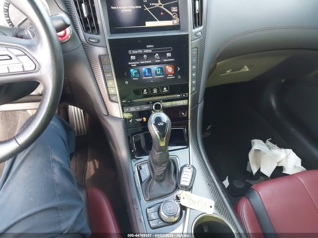 JN1FV7LK7NM660508 Infiniti Q60 Red Sport 400