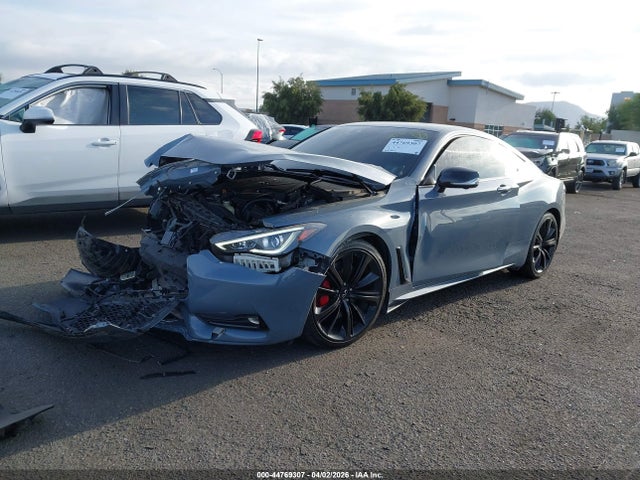JN1FV7LK7NM660508 Infiniti Q60 Red Sport 400