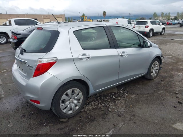 JTDKTUD34ED579263 Toyota Yaris Le (tmc/cbu Plant)