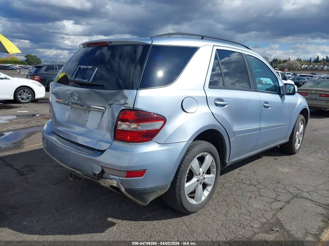 2009 Mercedes-benz Ml 350 4matic მანქანა იყიდება აუქციონზე, vin: 4JGBB86E29A472756, აუქციონის ნომერი: 44769380
