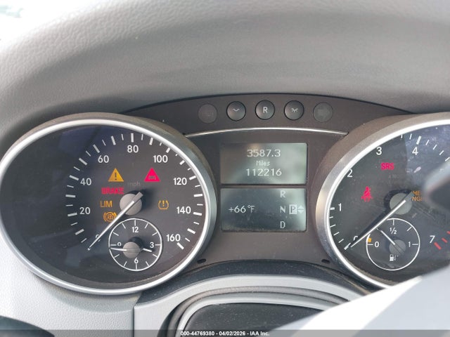 2009 Mercedes-benz Ml 350 4matic მანქანა იყიდება აუქციონზე, vin: 4JGBB86E29A472756, აუქციონის ნომერი: 44769380