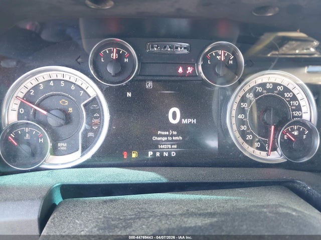 2013 Ram 1500 Lone Star მანქანა იყიდება აუქციონზე, vin: 1C6RR6GT4DS628452, აუქციონის ნომერი: 44769443