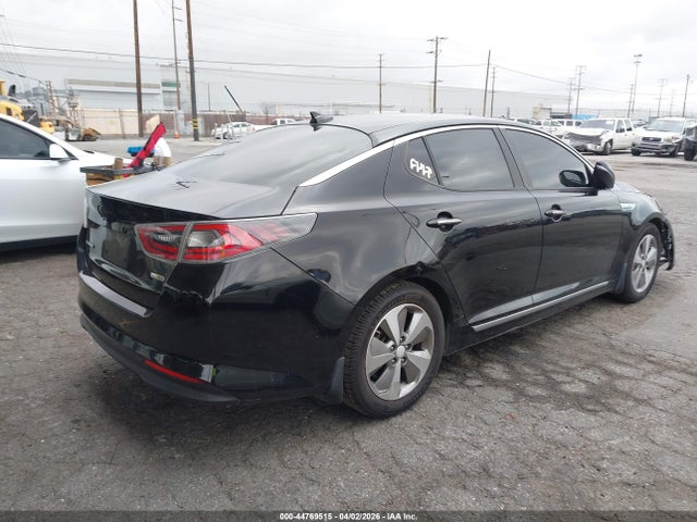 KNAGN4AD9E5071407 KIA Optima Hybrid Ex