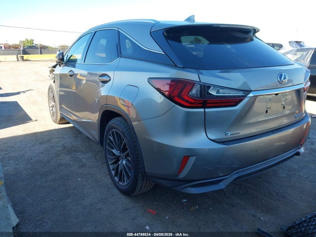 Продаж на аукціоні авто 2019 Lexus Rx 450h F Sport, vin: 2T2BGMCA1KC039989, номер лоту: 44769524