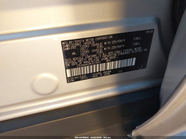Toyota Venza Limited 2021 JTEAAAAH2MJ012691 Image 9