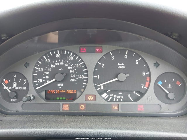 44769567 :رقم المزاد ، WBABK8329WEY88190 vin ، 1998 Bmw 328ic مزاد بيع
