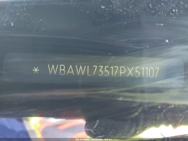 Продаж на аукціоні авто 2007 Bmw 335i, vin: WBAWL73517PX51107, номер лоту: 44769584