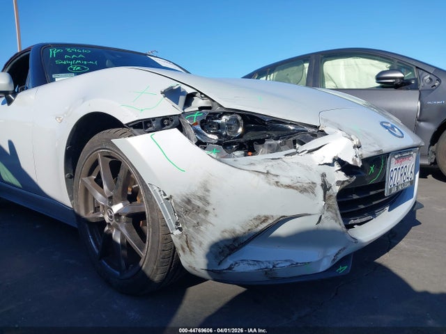 44769606 :رقم المزاد ، JM1NDAD77J0202553 vin ، 2018 Mazda Mx-5 Miata Grand Touring مزاد بيع