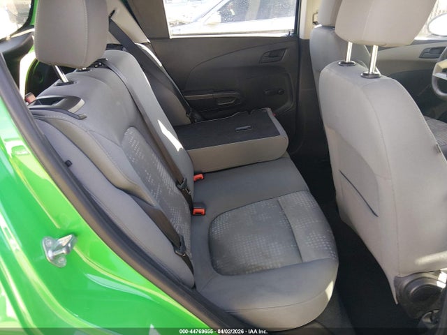 2016 Chevrolet Sonic Ls Manual მანქანა იყიდება აუქციონზე, vin: 1G1JB6SH7G4103271, აუქციონის ნომერი: 44769655