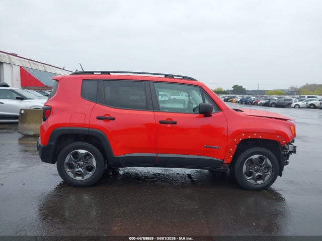Продажа на аукционе авто 2017 Jeep Renegade Sport 4x4, vin: ZACCJBAH7HPF06635, номер лота: 44769659