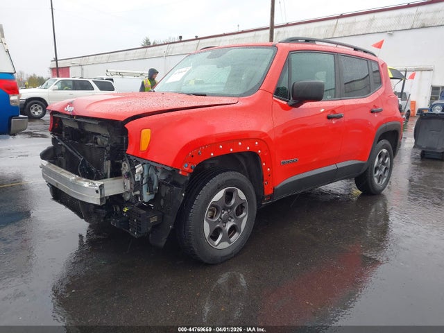 Продажа на аукционе авто 2017 Jeep Renegade Sport 4x4, vin: ZACCJBAH7HPF06635, номер лота: 44769659