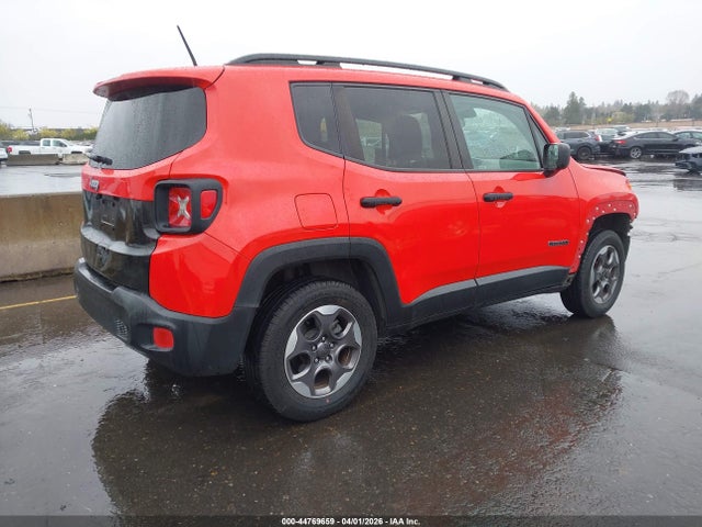 Продажа на аукционе авто 2017 Jeep Renegade Sport 4x4, vin: ZACCJBAH7HPF06635, номер лота: 44769659
