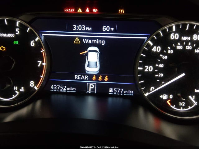 1N4BL4DV2RN403030 Nissan Altima Sv Fwd