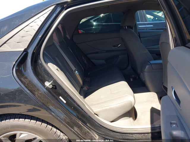 KMHLM4DJ0RU093552 Hyundai Elantra Hybrid Blue