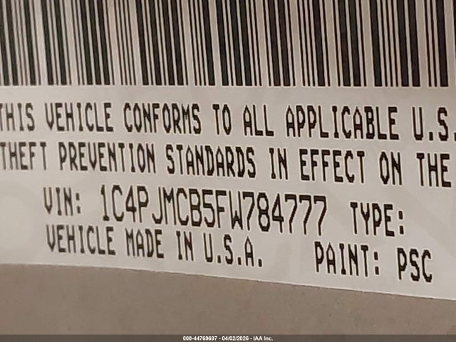 2015 JEEP CHEROKEE 1C4PJMCB5FW784777 Photo 8