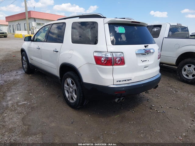 Aukcja sprzedaży 2008 Gmc Acadia Sle-1, vin: 1GKER13768J145290, numer aukcji: 44769728