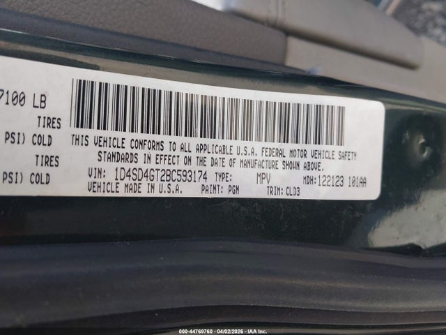 2011 DODGE DURANGO 1D4SD4GT2BC593174 Photo 8