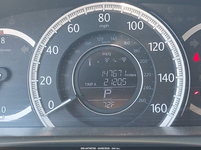 2013 Honda Accord Ex-l მანქანა იყიდება აუქციონზე, vin: 1HGCR2F84DA127718, აუქციონის ნომერი: 44769769