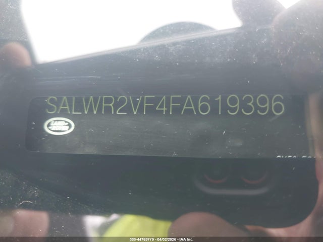 2015 LAND ROVER RANGE ROVER SPORT SALWR2VF4FA619396 Photo 8