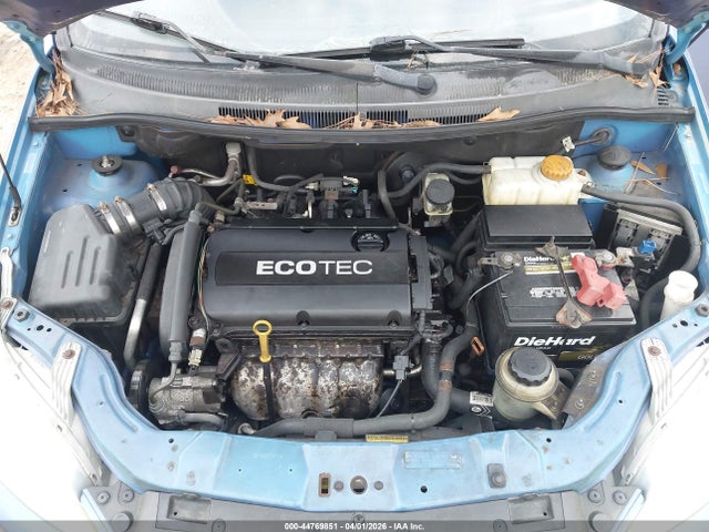 2009 Chevrolet Aveo Lt მანქანა იყიდება აუქციონზე, vin: KL1TD66E79B640318, აუქციონის ნომერი: 44769851