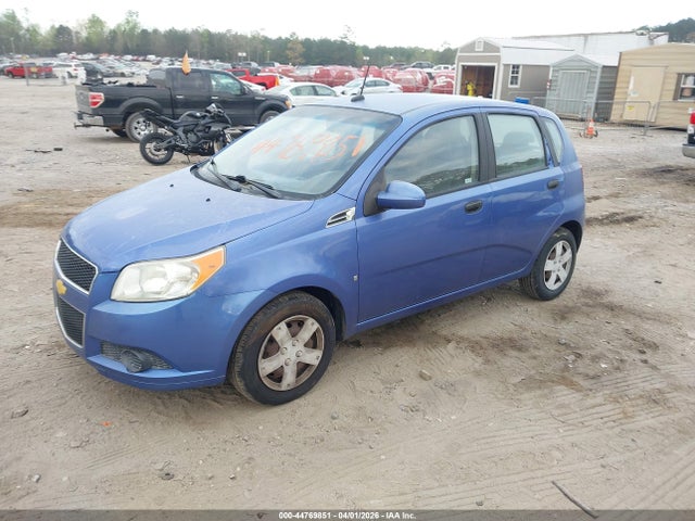 2009 Chevrolet Aveo Lt მანქანა იყიდება აუქციონზე, vin: KL1TD66E79B640318, აუქციონის ნომერი: 44769851