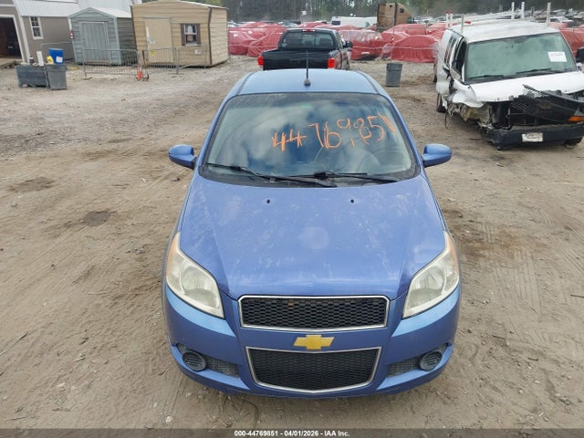 2009 Chevrolet Aveo Lt მანქანა იყიდება აუქციონზე, vin: KL1TD66E79B640318, აუქციონის ნომერი: 44769851