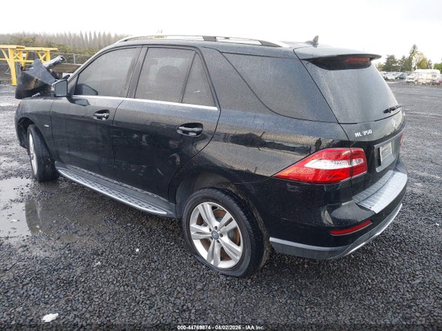 Продажа на аукционе авто 2012 Mercedes-benz Ml 350 4matic, vin: 4JGDA5HB5CA054695, номер лота: 44769874