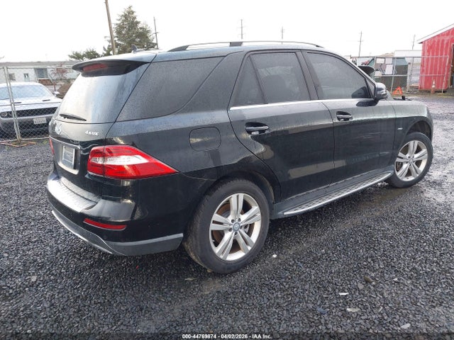 Продажа на аукционе авто 2012 Mercedes-benz Ml 350 4matic, vin: 4JGDA5HB5CA054695, номер лота: 44769874