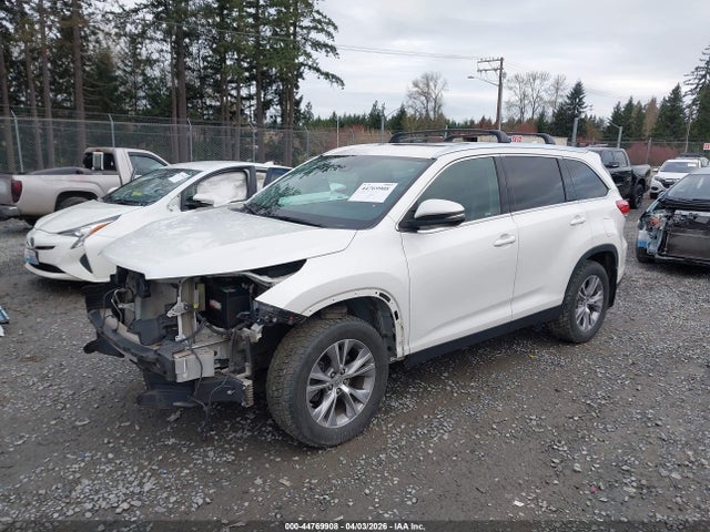 Продажа на аукционе авто 2019 Toyota Highlander Xle, vin: 5TDJZRFH8KS588368, номер лота: 44769908