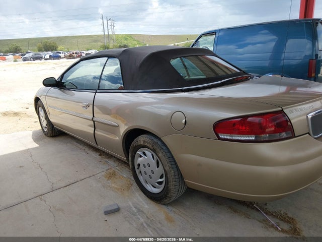 44769920 :رقم المزاد ، 1C3EL45T03N606367 vin ، 2003 Chrysler Sebring Lx مزاد بيع