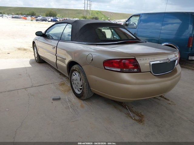 44769920 :رقم المزاد ، 1C3EL45T03N606367 vin ، 2003 Chrysler Sebring Lx مزاد بيع