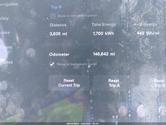 44769935 :رقم المزاد ، 5YJXCAE26HF079371 vin ، 2017 Tesla Model X 100d/75d/90d مزاد بيع