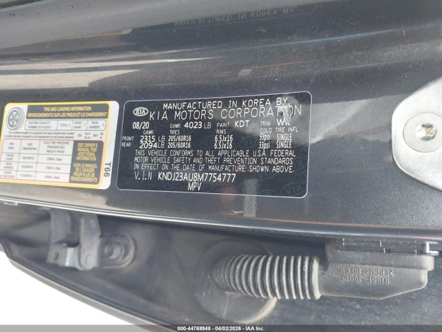 KIA SOUL S 2021 KNDJ23AU8M7754777 Image 9