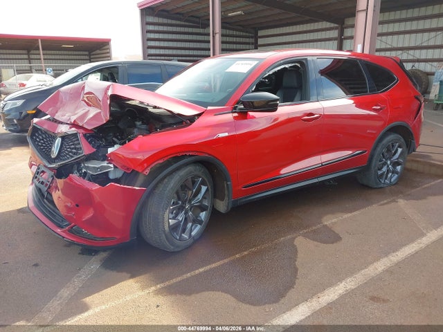 2023 Acura Mdx A-spec მანქანა იყიდება აუქციონზე, vin: 5J8YE1H0XPL030454, აუქციონის ნომერი: 44769994