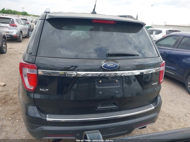 44770056 :رقم المزاد ، 1FM5K8D8XJGB46165 vin ، 2018 Ford Explorer Xlt مزاد بيع