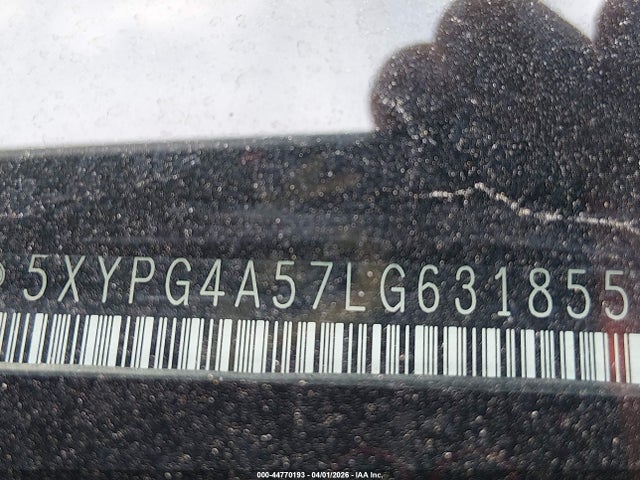 5XYPG4A57LG631855 KIA Sorento 3.3l Lx
