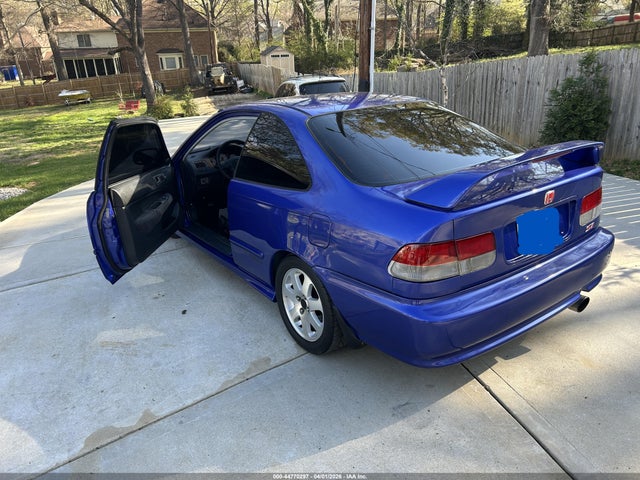 2000 Honda Civic Si მანქანა იყიდება აუქციონზე, vin: 1HGEM1157YL121940, აუქციონის ნომერი: 44770297