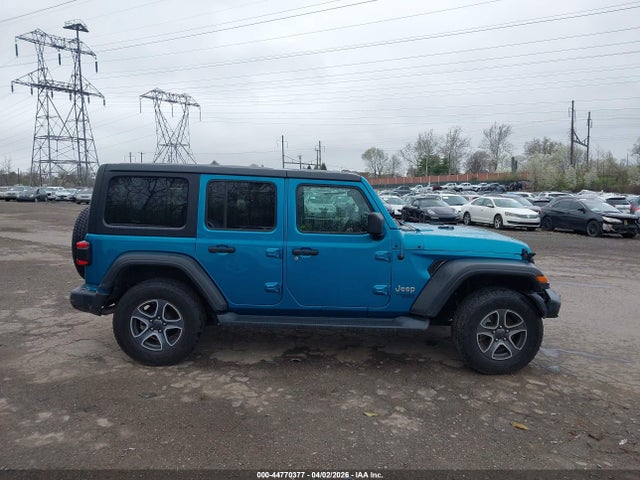 1C4HJXDG3LW144451 Jeep Wrangler Unlimited Sport S 4x4