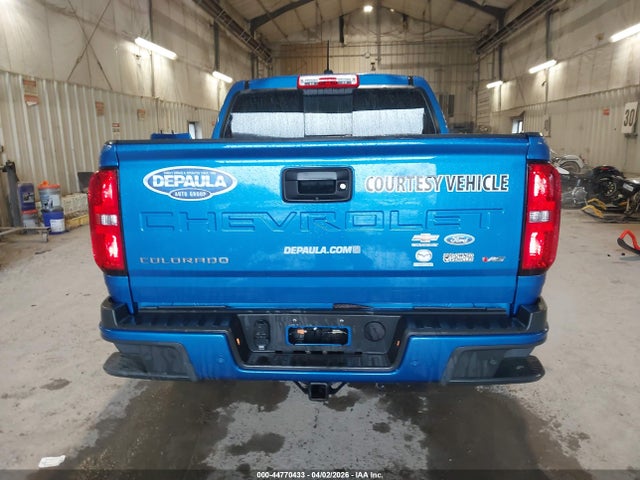Aukcja sprzedaży 2022 Chevrolet Colorado 4wd  Short Box Z71, vin: 1GCGTDEN0N1214327, numer aukcji: 44770433
