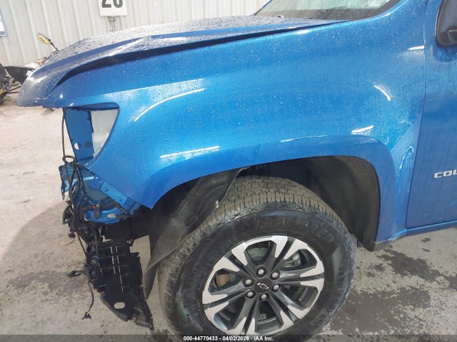 Aukcja sprzedaży 2022 Chevrolet Colorado 4wd  Short Box Z71, vin: 1GCGTDEN0N1214327, numer aukcji: 44770433