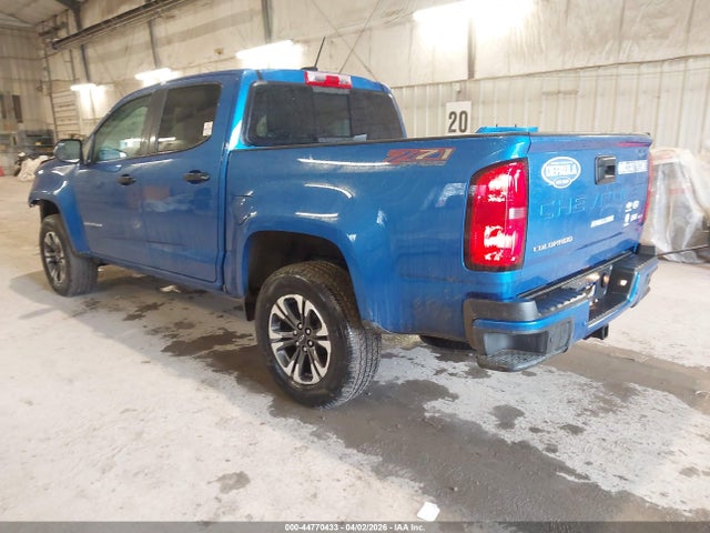 Aukcja sprzedaży 2022 Chevrolet Colorado 4wd  Short Box Z71, vin: 1GCGTDEN0N1214327, numer aukcji: 44770433