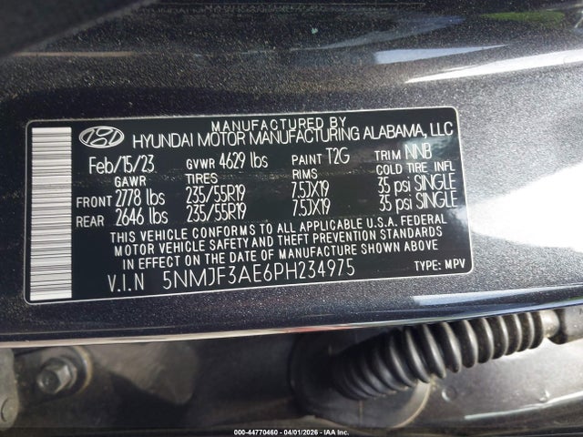 Hyundai TUCSON SEL 2023 5NMJF3AE6PH234975 Image 9